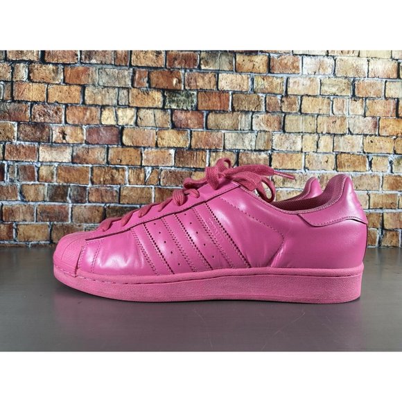 Adidas Superstar Supercolor Pack Pharrell Williams Solar Pink S41839 Mens Sz 11 - Picture 4 of 11